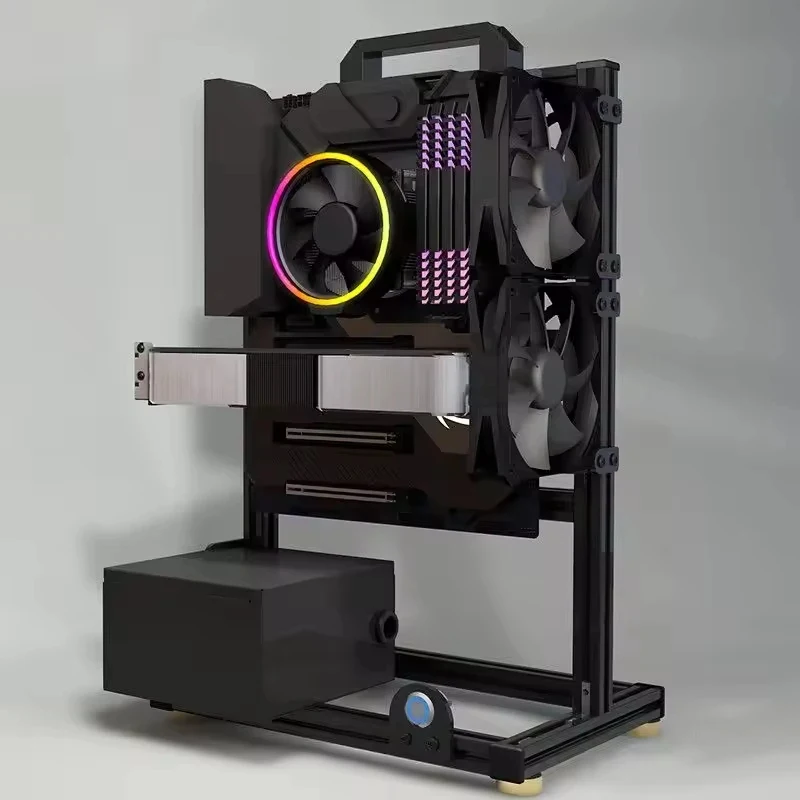 I3 12100 H610m 16G DDR4 M.2 RX580 Gaming Pc Computer with Rgb Desktops Prebuilt Accessories Wholesale Build Desktop Pc - view 2