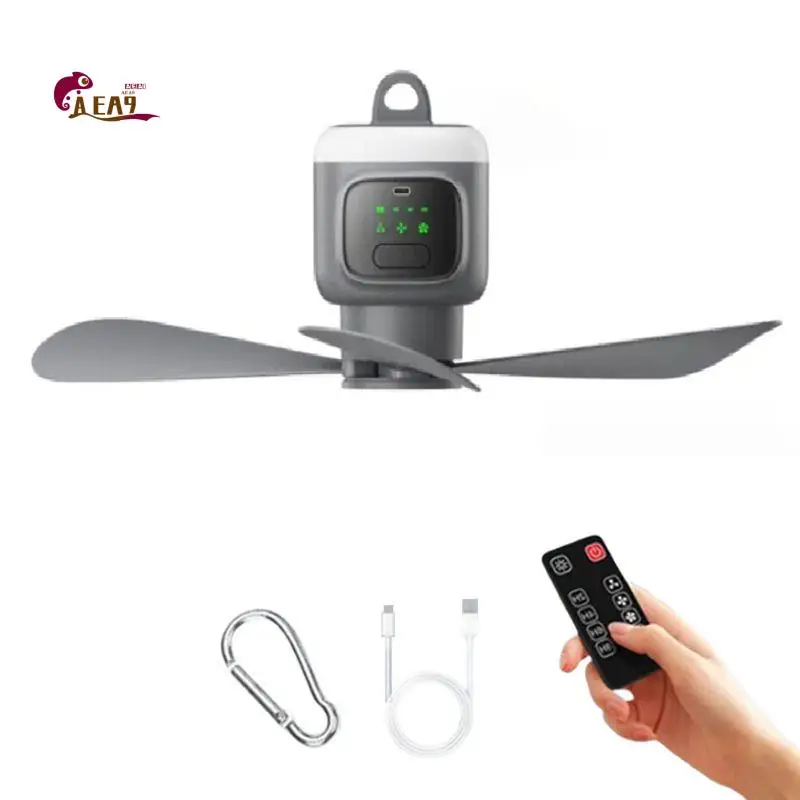 aea9-remote-control-mini-ceiling-fan-usb-wireless-cooling-fan-portable-led-night-light-camping-fan-wireless-small-ceiling-fan