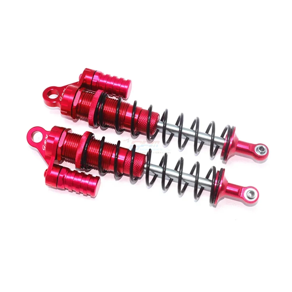 Gpm-amortecedores traseiros metálicos, 170mm, para losi 1/6 suPER baja rey 2.0, caminhão do deserto los05013 los05021, peças de atualização