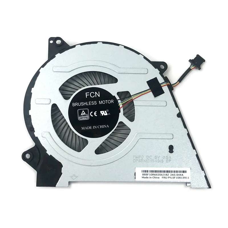 

New Laptop CPU Cooling Fan for Lenovo IdeaPad Flex 5 14ARE05 14IIL05 C550-14 Cooler Radiator 5F10S13911 NS85C44-19J01 DC5V 0.5A