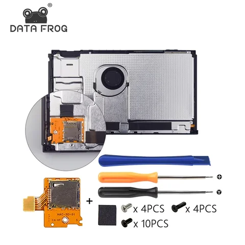 DATA FROG Micro SD Card Slot Reader Board Compatible With Switch Console TF Card Socket Replacement