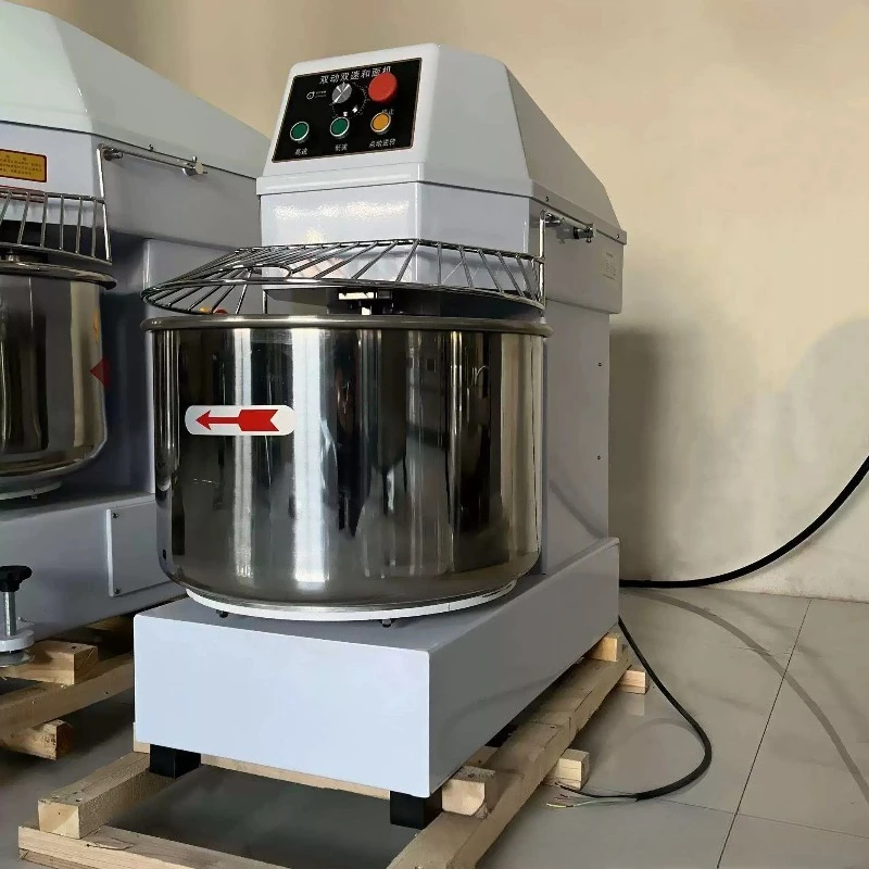 Spiral dough mixer Commercial 16~ 75kg bread dough mixer 10L/20L/30L/40L dough kneader for sale, good quality.