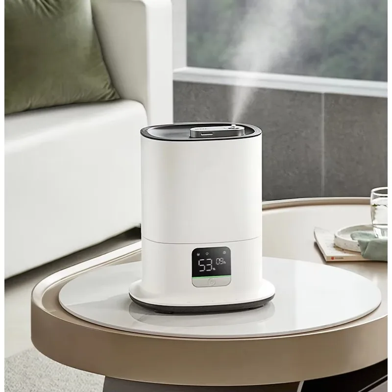 

4.5L Humidifiers for Bedroom, Top Fill Cool Mist Humidifiers for Home & Plants, Timer Quiet Sleep Mode Air Humidifier