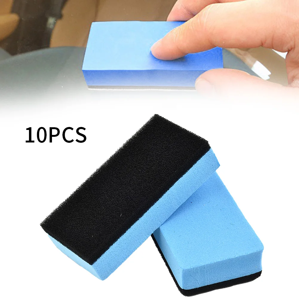 

10 шт. для NANO восковой аппликатор, подушечки для полировки, чистка автомобильного керамического покрытия, аксессуары для удаления волос, резак для стрижки