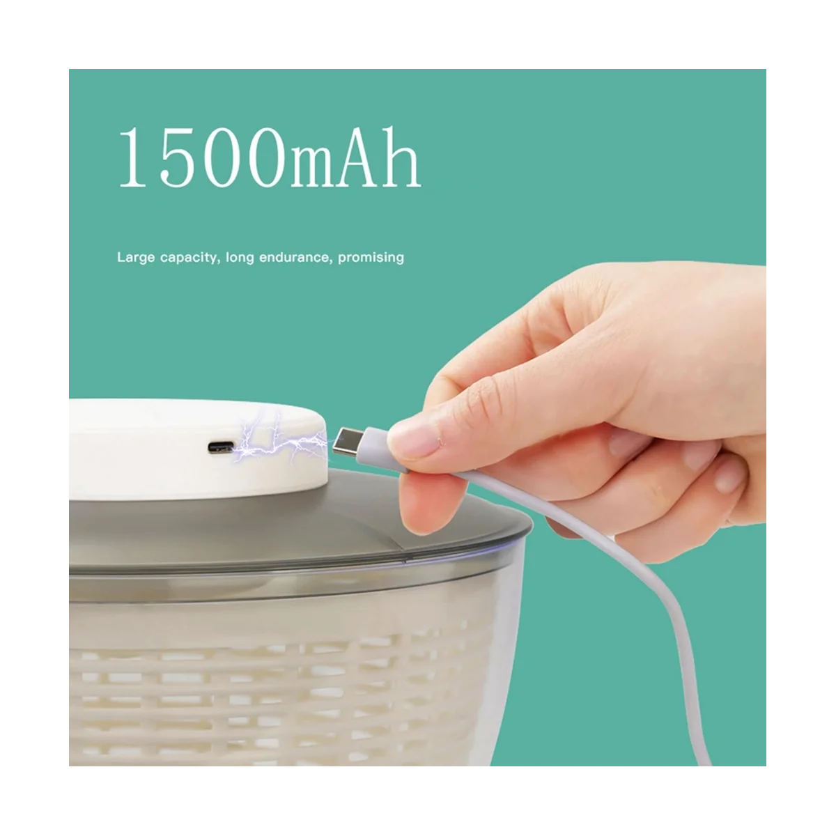 

Электрический Спиннер для салата, инструмент для изготовления салата, автоматический многофункциональный эгидратор для овощного салата 4,75 л