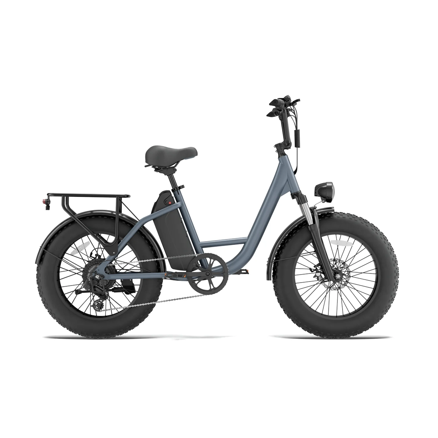 AliExpress 1500W 48V Adult Electric Bike with 15.6Ah Battery URLIFE E20 pro 20-inch Fat Tire for Commuting City Ebike