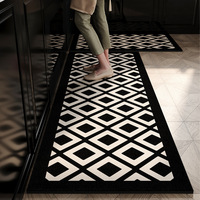 VIKAMA Diatomite Kitchen Floor Rug Anti-Slip Oil-Proof Water-Absorbing, Dirt-Resistant And Waterproof Door Mat For Home Decor