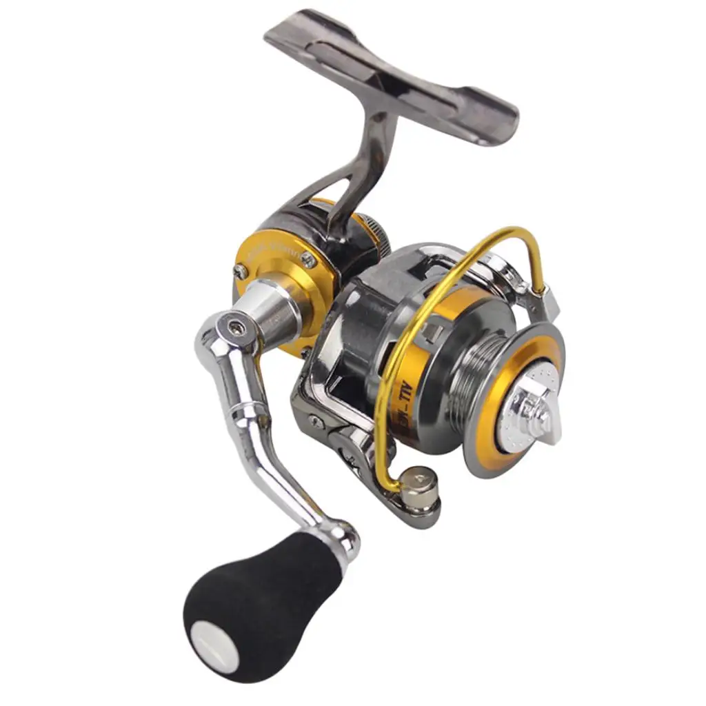 Mini Fishing Reel High Strength 3+1BB Fishing Tackles 5.0:1 175g