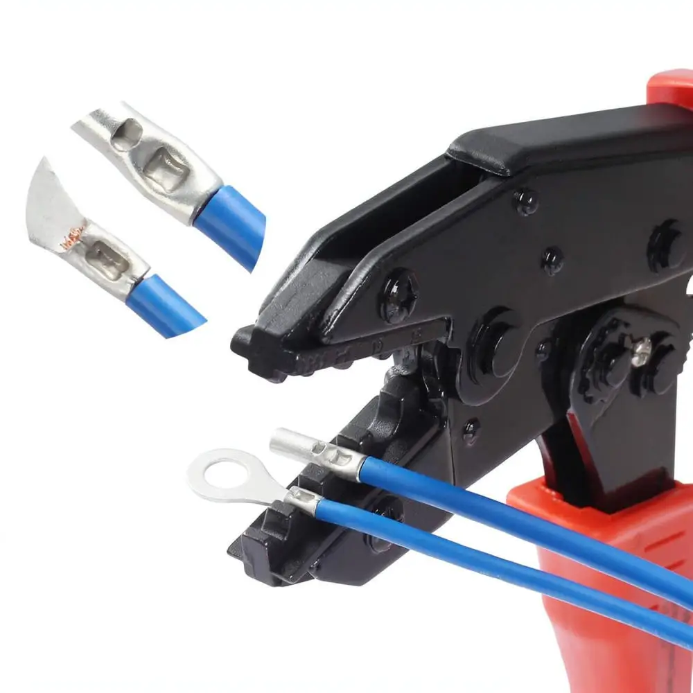 Wire Butt Splice Connectors Kit Electrical Crimp Terminals Brass Aluminum Interconnect Hardware Repair Tool Assortment