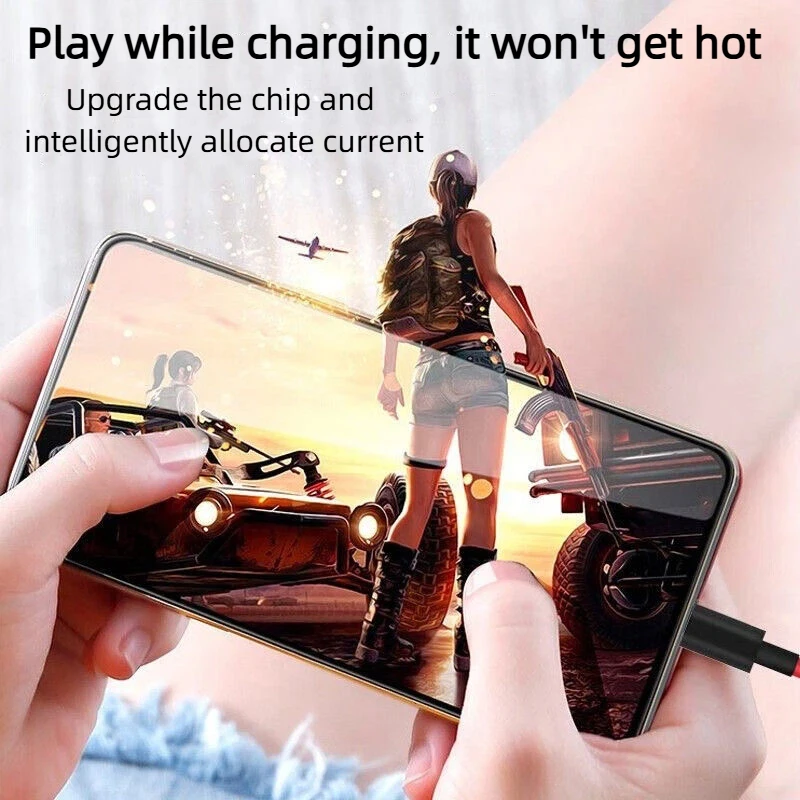 for Red Magic 165W Fast Charge Data Cable Nubia 9A Lingrhino Flash Charge Z60S Pro/6 Pro/7/8/9 Pro 80W Extended Elbow Cable