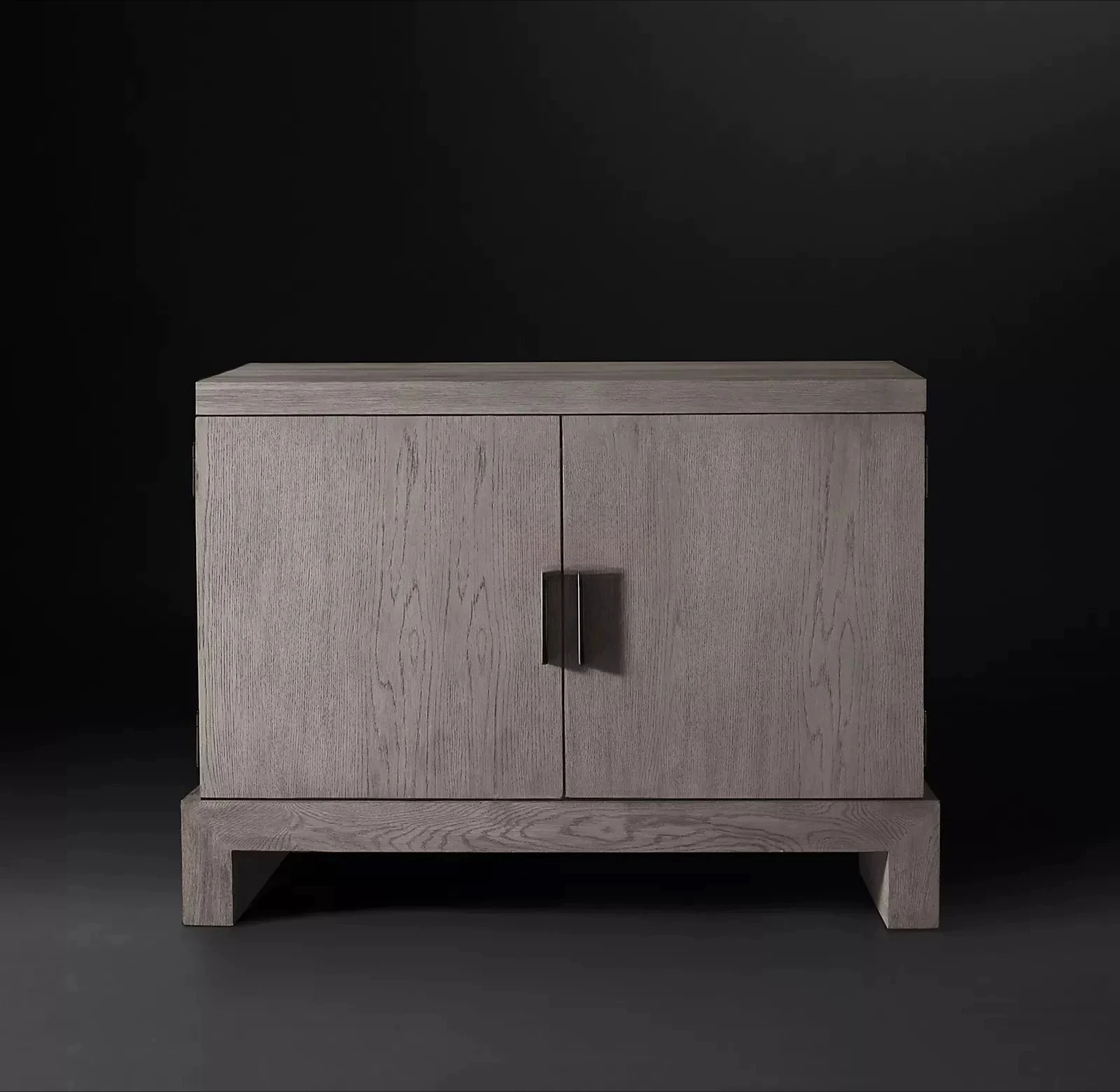 

Entry Entrance Cabinet Solid Wood Side Cabinet White Oak Curio Cabinet