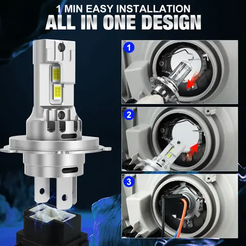 10 best sales xstorm h4 led - №5