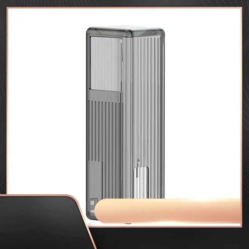 

Sikai TPU Case For Xiaomi 165W 10000Mah Power Bank Portable Shockproof Travel Power Bank Storage Case Transparent Black-N34R