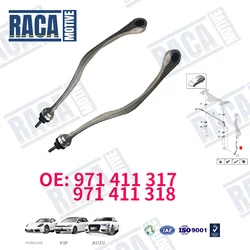 For Porsche Panamera 971 1Pair Front Axle Sway Bar End Stabilizer Link Ball Joint 971411317 971411318 971 411 317 971 411 318