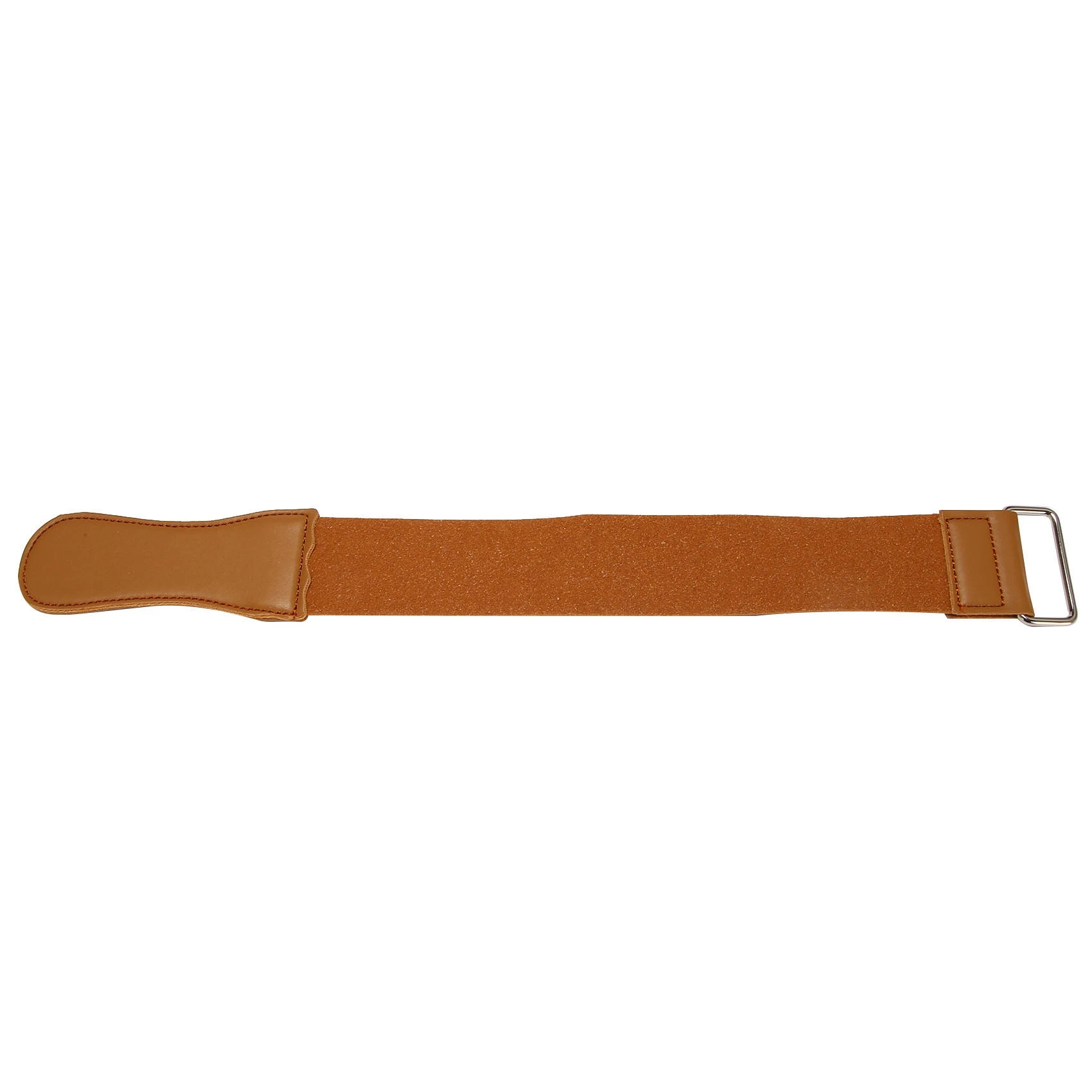 A98I-Razor Strop, Double Genuine Leather Straight Razor Strop, Folding Knife Shave Sharpener, Sharpening Belt