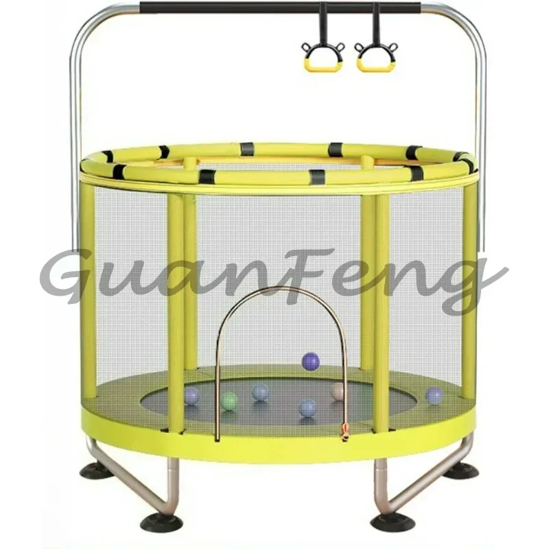 New Design Foldable Children Trampoline Bouncer, Compact Mini Home Trampoline for Kids Indoor Fitness & Play