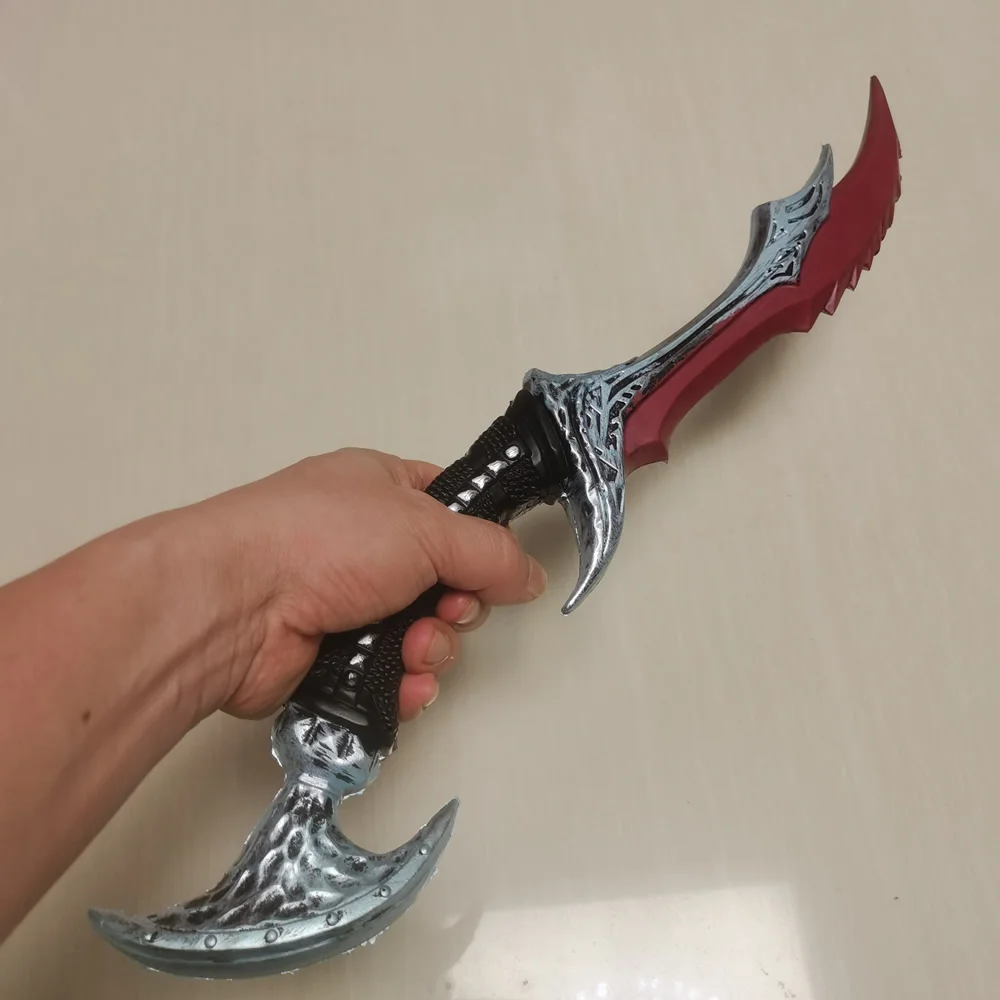 Daedric Dagger Demon Sword 20 "PU Foam Devil Swords Dremona Cosplay puntelli