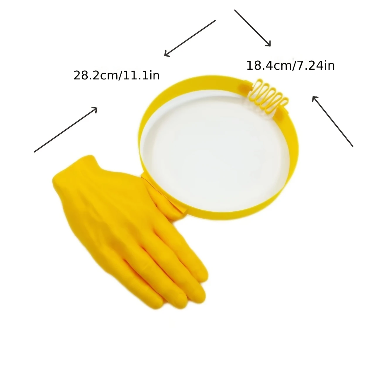 3D printed sunshade hands cute and quirky fun sun hat fun clothing accessory open-top hat essential for beach sun protection