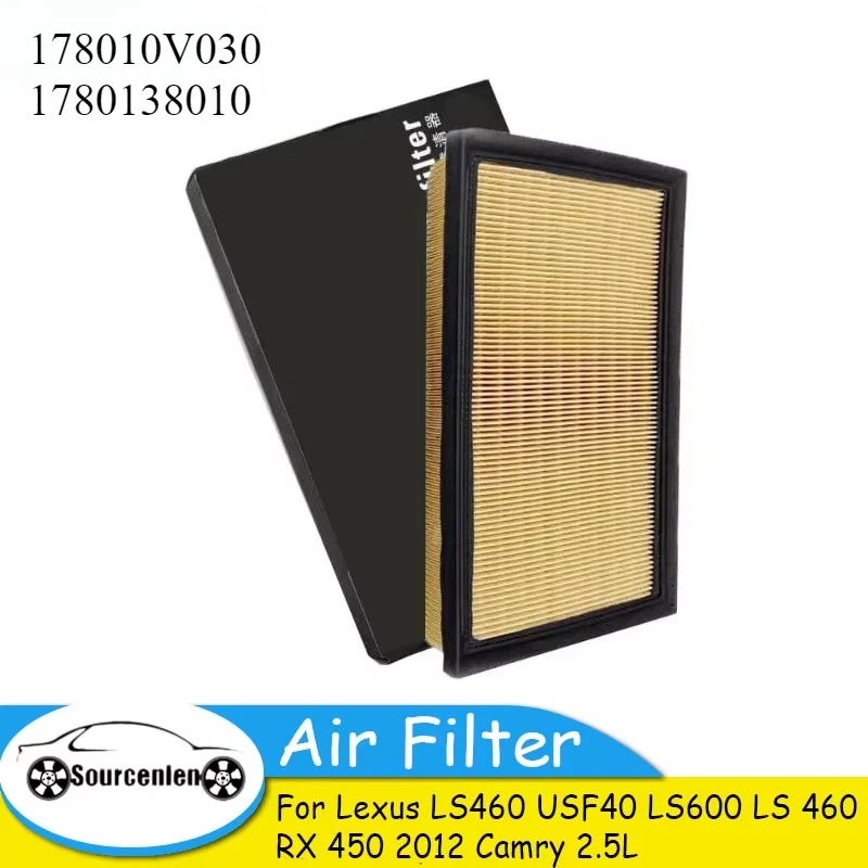 Air Filter for Lexus LS460 USF40 LS600 LS 460 RX 450 2012 Camry 2.5L Hybrid Electric 17801-38010 178010V030 1780138010