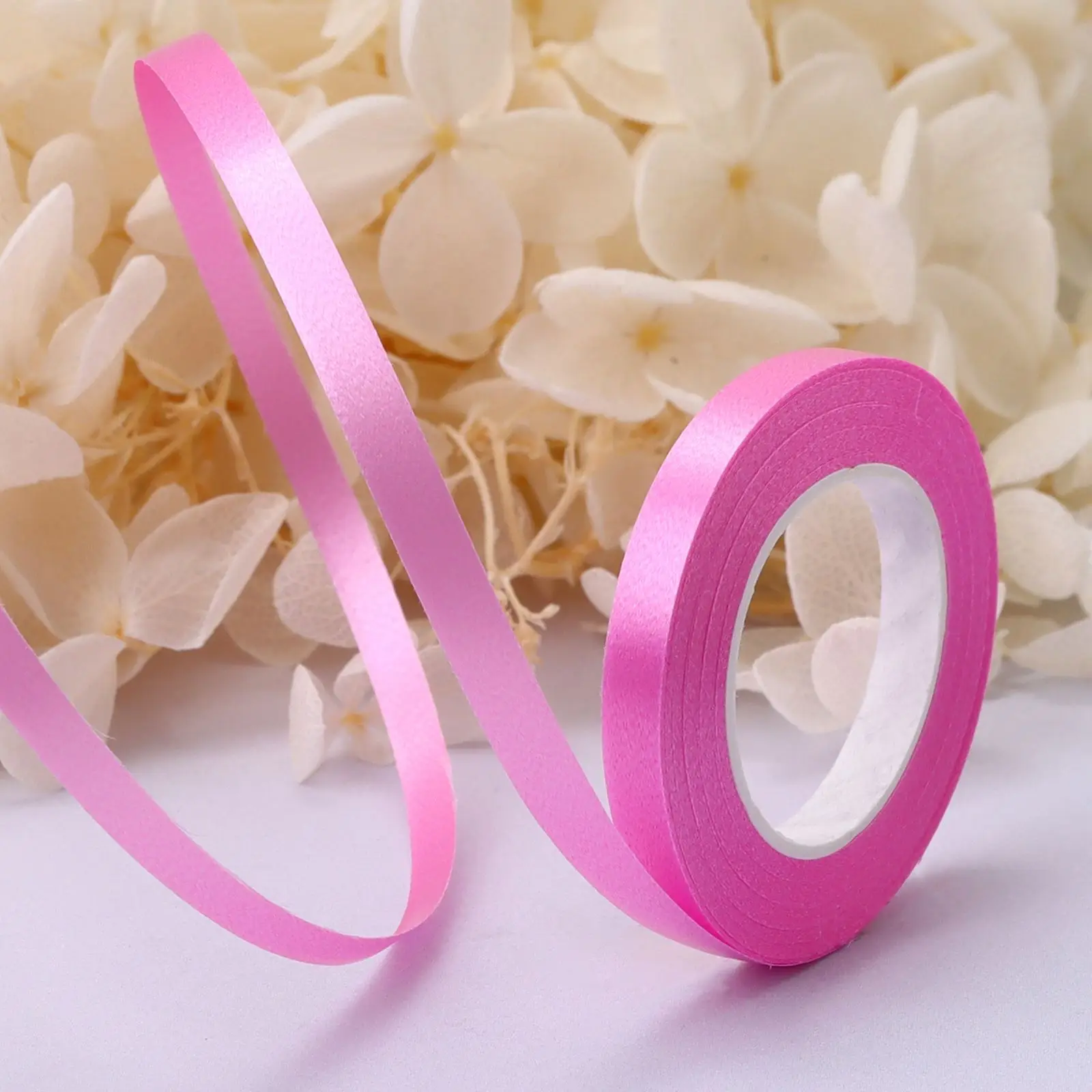 10เมตร/ม้วน5Mm บอลลูน Ribbon Party วันเกิดงานแต่งงานอุปกรณ์เสริมเลเซอร์บอลลูนโซ่ซาตินริบบิ้นหัตถกรรมการตกแต่งงานปาร์ตี้ DIY