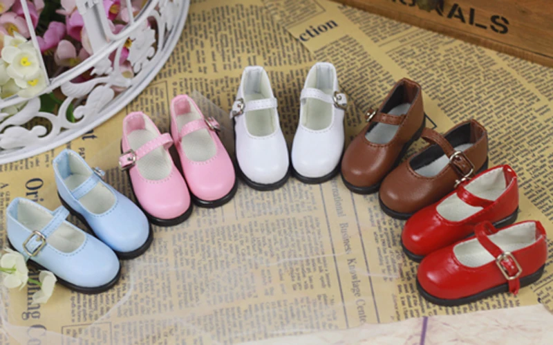 Pu Leather Shoes BJD Doll Shoes For Bjd Doll Qbaby Dian Body Kogi Body Shoes Bjd Doll Accessories