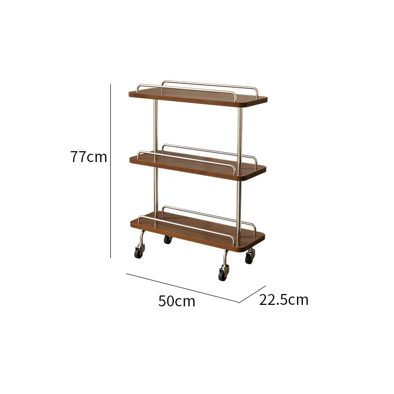 

trolley storage removable, retro sofa side table, rack