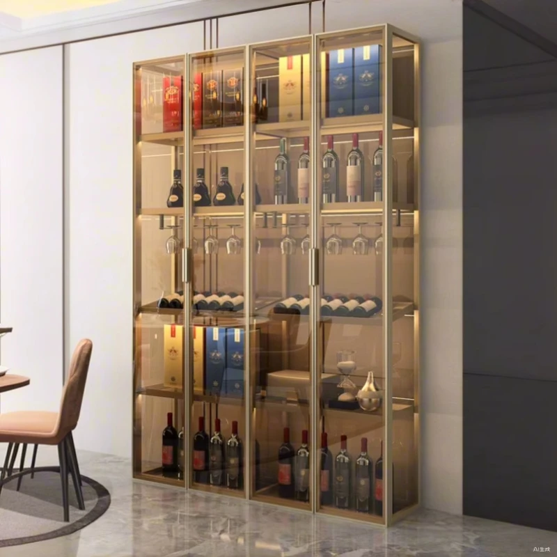 &Furniture For Wine Rack Storage Locker Outdoor Bar Unit For Home Cocktail Bar Station Corner Glass Cabinet On The Wall Cabinets