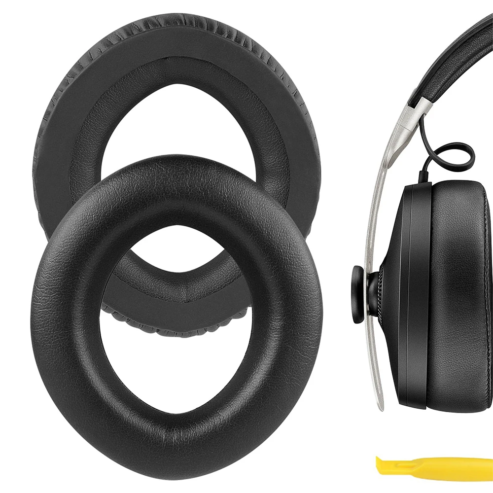 استبدال منصات الأذن ل Sennheiser MM550-X M550 MM500-X PX360BT PXC360 سماعة اكسسوارات الأذن وسادة غطاء رغوة الذاكرة