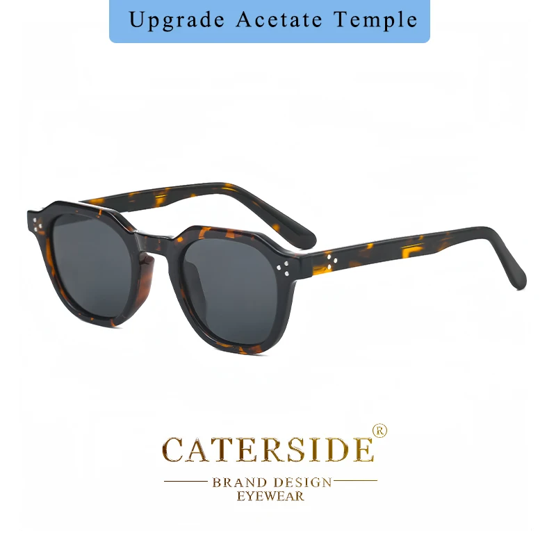 CATERSIDE Retro Polarisierte Männer Sonnenbrille Acetat Tempel/TR90 Rahmen Sonnenbrille Frauen Hohe Qualität Sport Fahren Reise Brillen – Detail 5