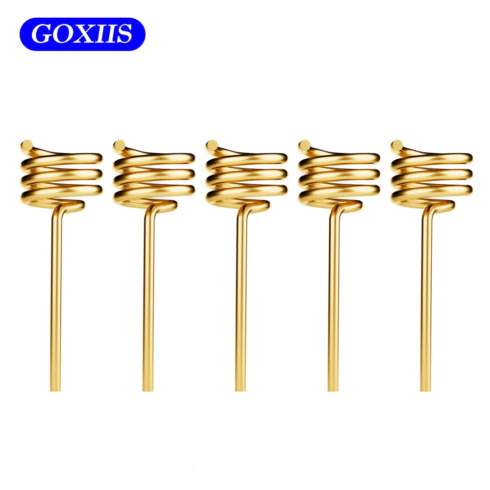 

2.4G Copper Spring Antenna 3dBi Pure Copper Omni Signal Booster Receiver for Wireless Network Card Router