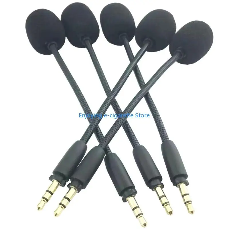Mic Ersatz Spiel Mikrofon Boom für Computer Gaming Kopfhörer Kopfhörer Noise Cancelling Zubehör Y4QF – Detail 2