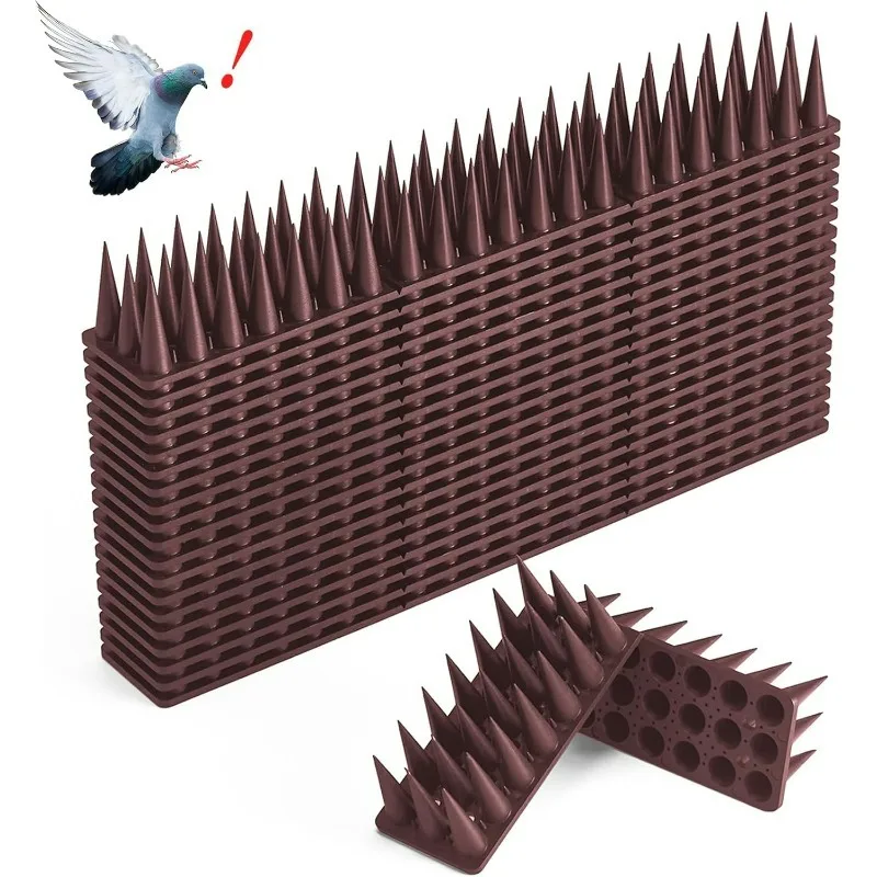Plastic Effective Bird Repeller Garden Bird Pigeon Spikes Roof Window Balcony Anti Bird Spikes Pest Deterrent Fence Wall Traps view 3