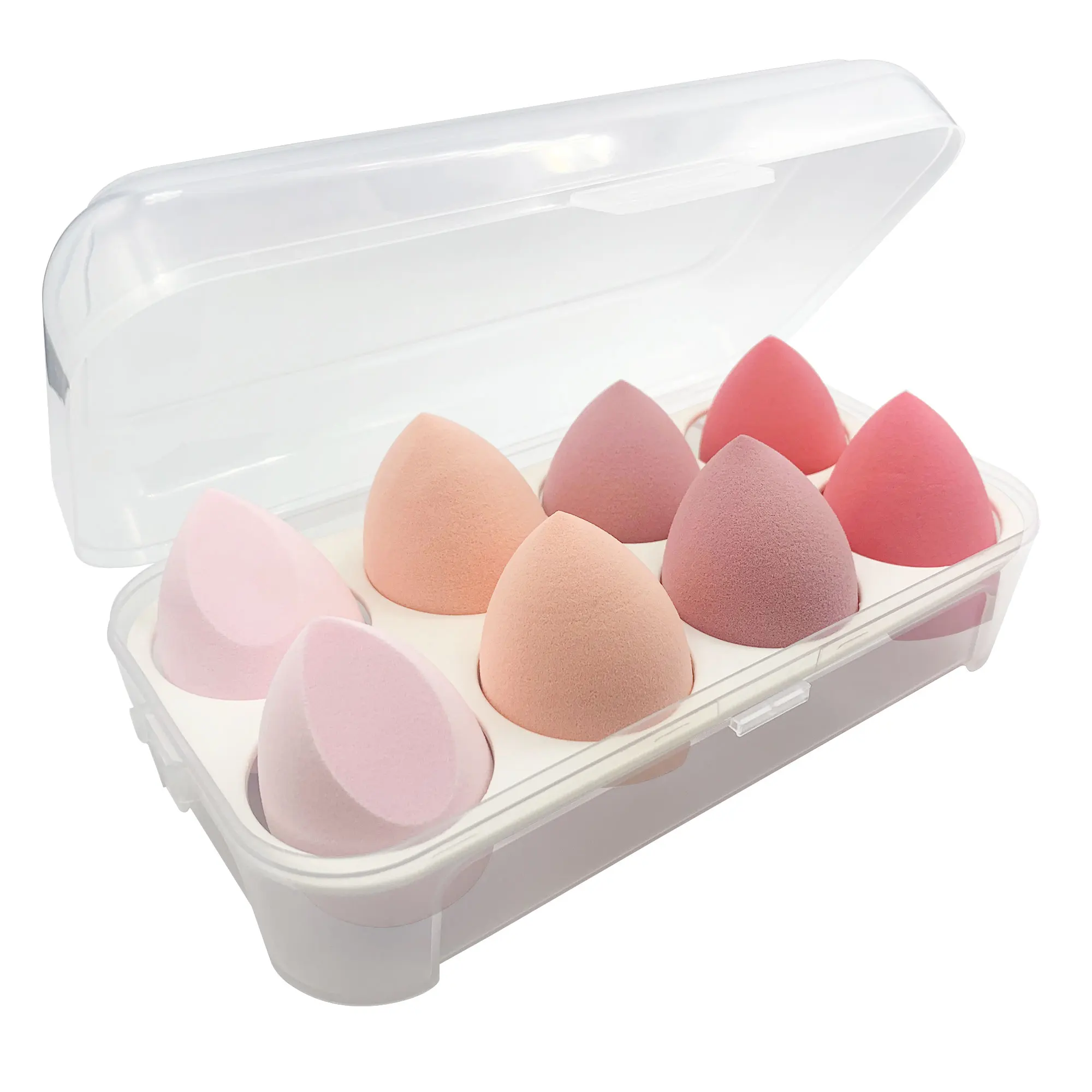 4/8 PCS Makeup puff Sponge Cosmetics Powder Puff Foundation Wholesale Make-up for women Blender Makeup Tool Set Instruments