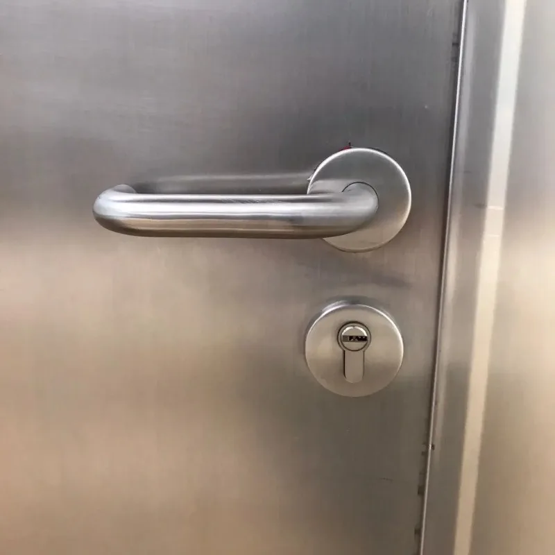 7250B Fireproof Split Lock Body Euro Standard Large Gourd Cylinder Hole 180*20 Stainless Steel Wooden Door Lock view 3