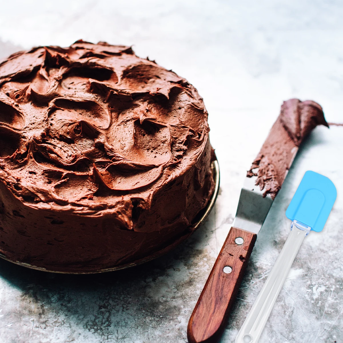 

6Pcs Silicone Spatula Flexible Cake Scraper Multifunction Kitchen Baking Tools for Cream Pastry Decorating Nonstick Easy Clean