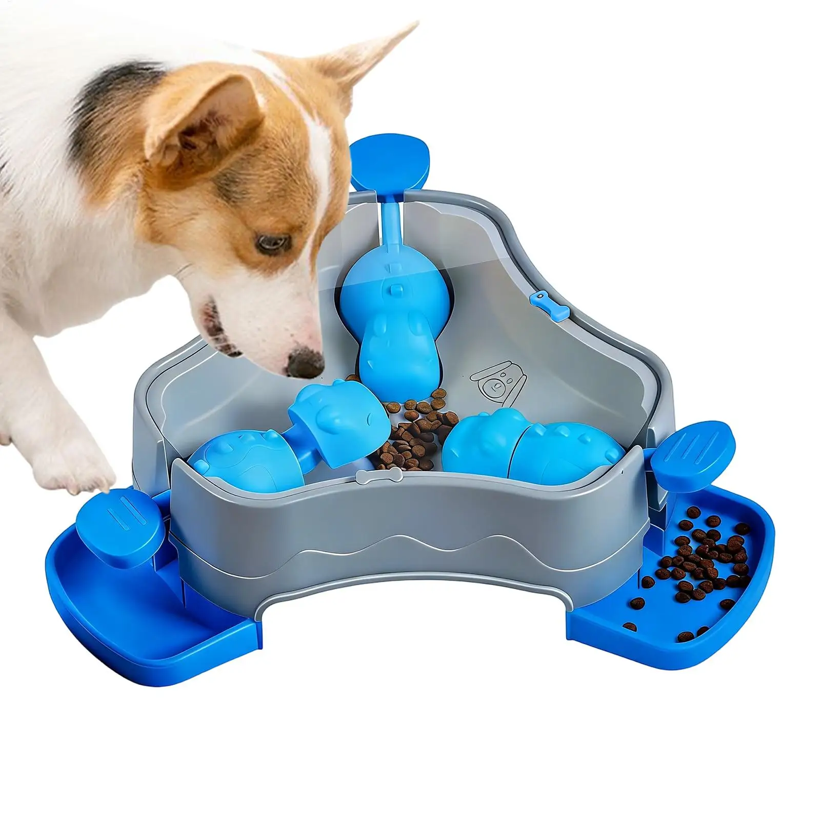 

Dog Puzzle Treat Dispenser Toy, Puppy Training Feeder for Pet Lovers, Busy Professionals & Apartment Dogs