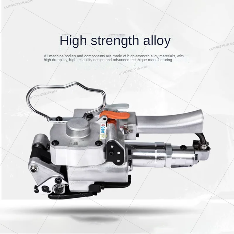 A25 3500N Baler Portable Pneumatic PET Strapping Wrapping Machine Banding Tool Packing Machine 19-25mm PP Plastic Strap