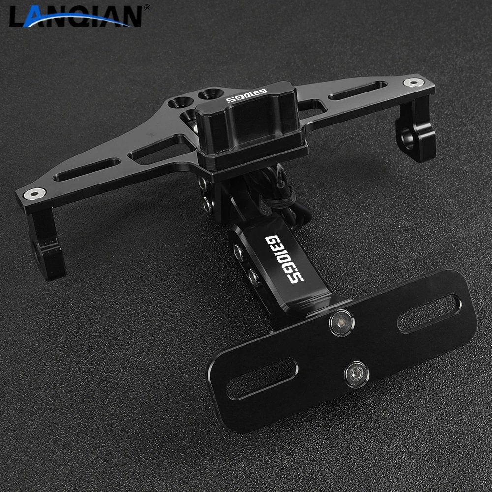 

For BMW G310GS G 310GS 310 GS 2017-2023 Motorcycle Fender Eliminator Adjustable License Plate Holder Bracket Turn Signal Light