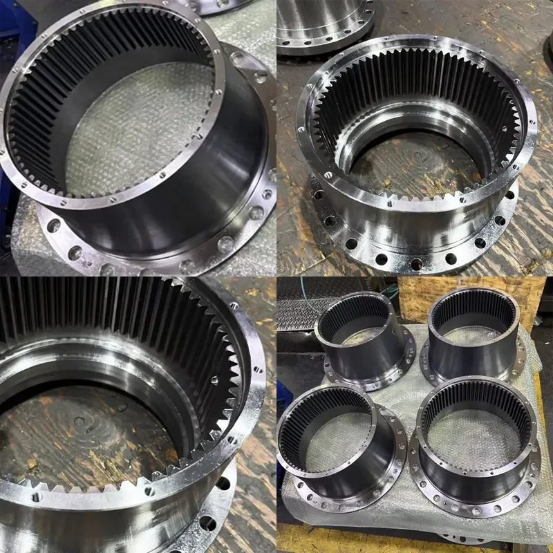 High Precision Rugged Internal Gear Large Diameter Ring  Planetary Reducer SpurIndustrial Ring