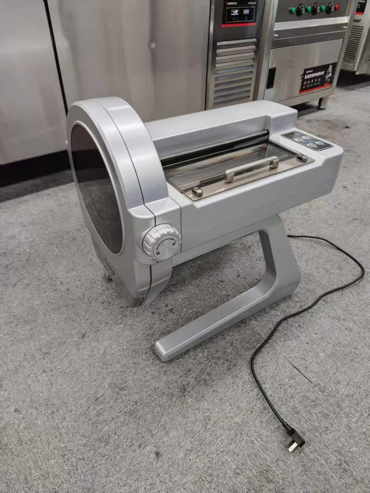 Commercial Vegetable Meat Slicer Shredder Machine Cut Into Segments Potatoes Chives Radishes Scallions Cutting Machine