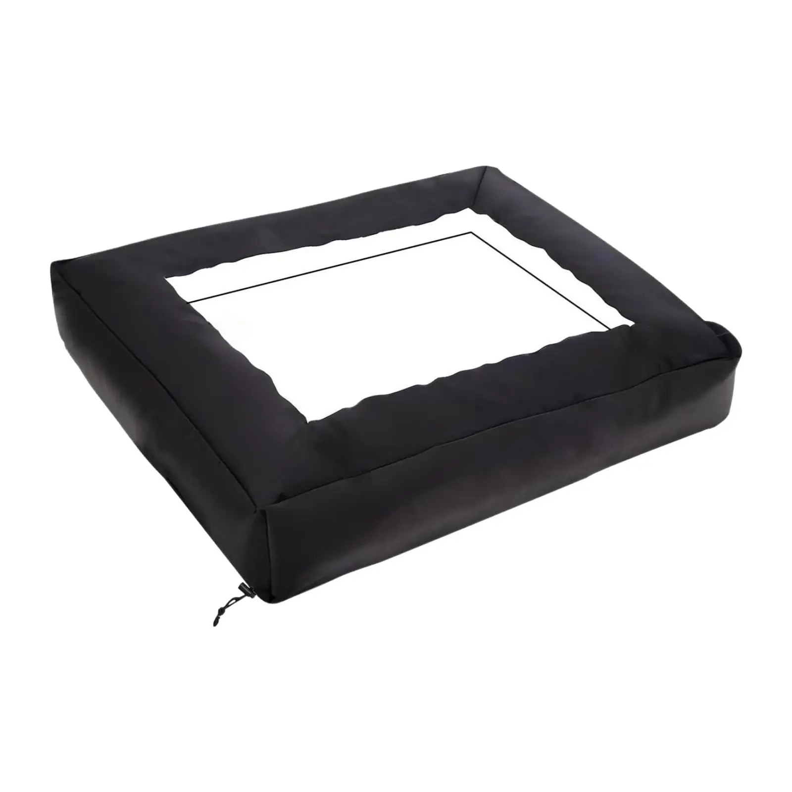Broadcast Spreader Cover Weatherproof PVC Oxford Lawn Spreader Parts Replacement Windproof Dispenser for Garden Use
