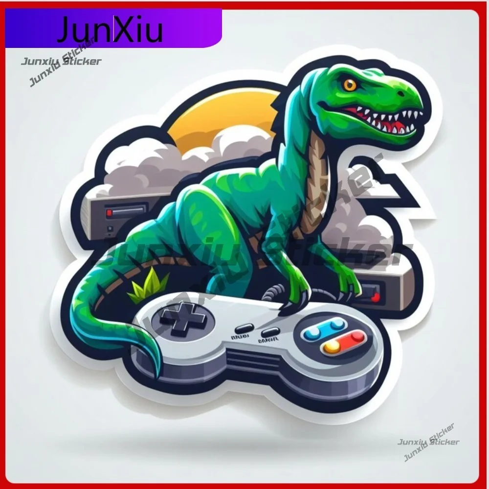 Creative Gaming T rex Window Sticker Tyrannosaurus Dinosaur Waterproof Vinyl Decal Resistant Sunproof Vehicle Exterior