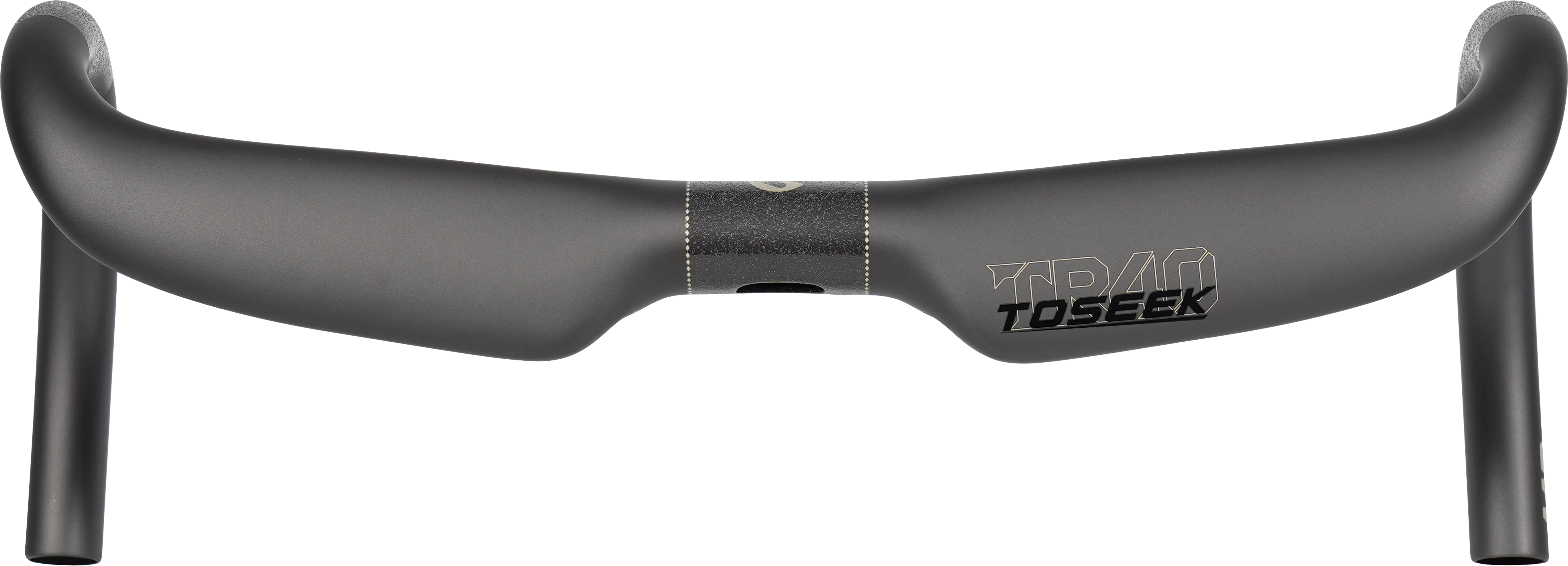 TOSEEK TR40 Carbon-Rennradlenker 380/400/420/440mm Matt UD Interne Kabelführung Dropbar Fahrradteile – Detail 12