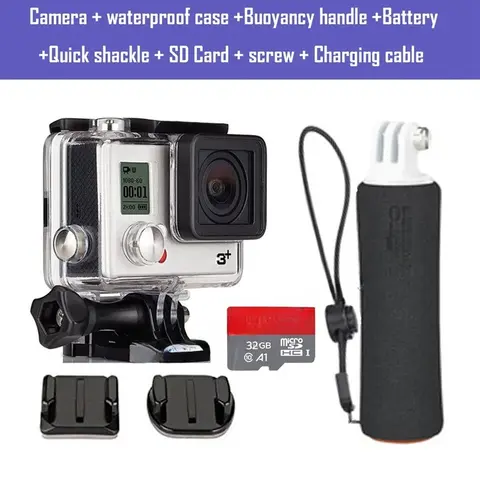 Original 4K Ultra HD Video  For GoPro HERO 3+ Black/Silver Edition + WIFI Adventure Camera