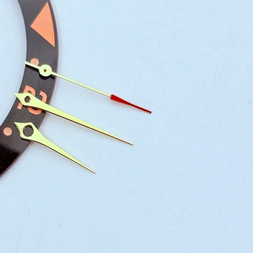 7120 уникальный механизм машины, золотая сталь, розовая игла, три иглы, аксессуары для часов, детали, 1 шт.