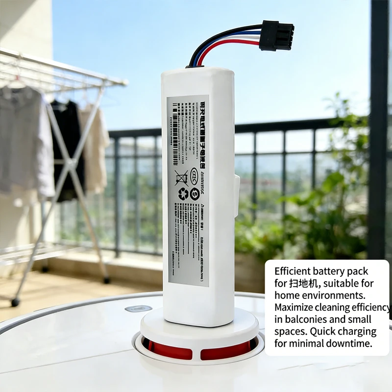 🔥2026-4S1P-MMBK 14.4V 4000mAh For Vacuum Mop 2C XMSTJQR2C/Xiaomi Trover Robot LDS Vacuum Mop Finder RLS3 Vacuum Cleaner Battery