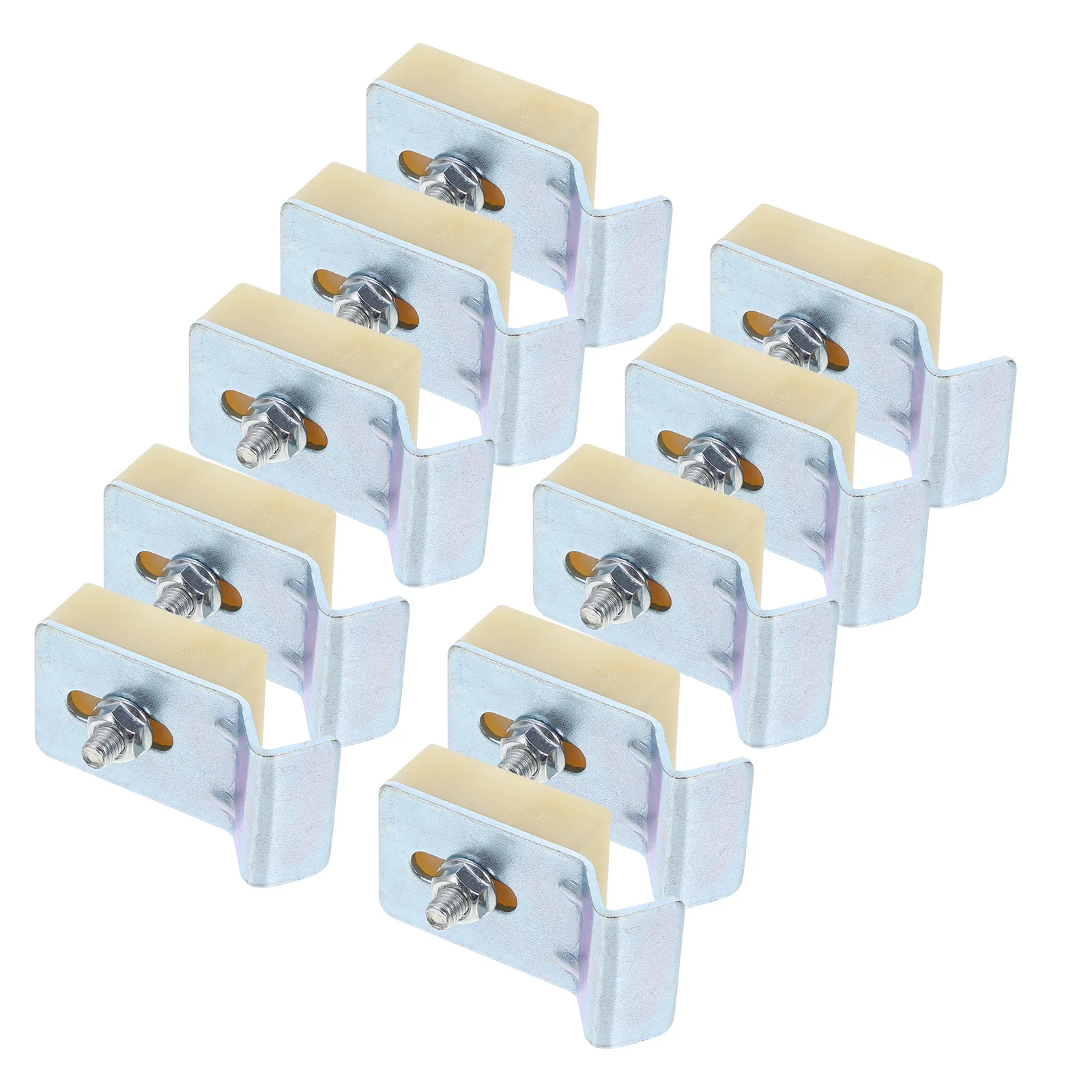 10Pcs Under Mount Sink Support Clips Heavy Duty Fixing Brackets for Kitchen Bathroom Basin Installation Fasteners