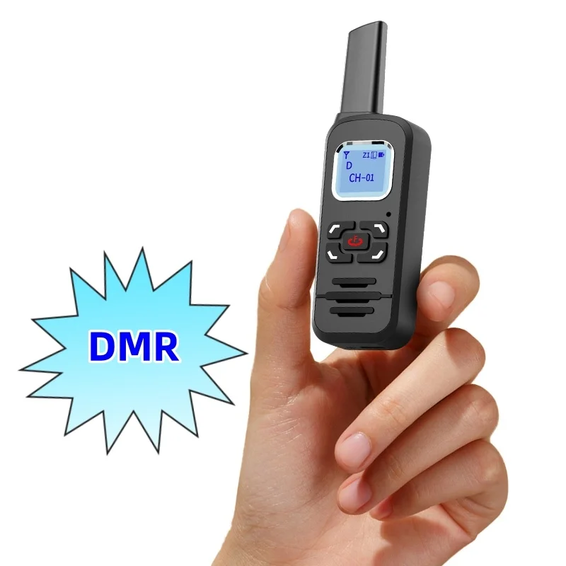 Talkie-Walkie-Talkie 3km Compatible Motorolas HYT DMR Digital Portable Two Way Radio