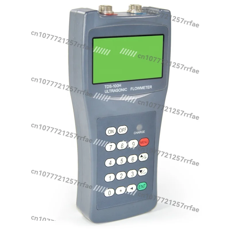 Ultrasonic Digital Water Flowmeter Water Hydraulic Sewage Liquid Handheld Fixture Ultrasonic Flowmeter