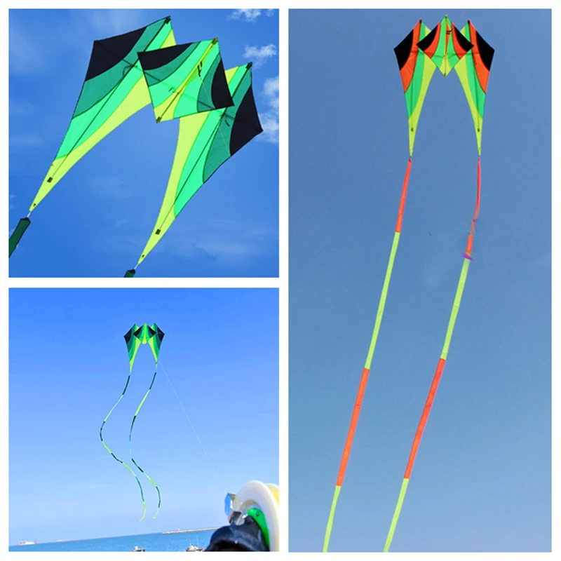 

free shipping 15m walk in sky kite for adults reel outdoor toys flying line radar kite paraglider giant kites to fly kite shield